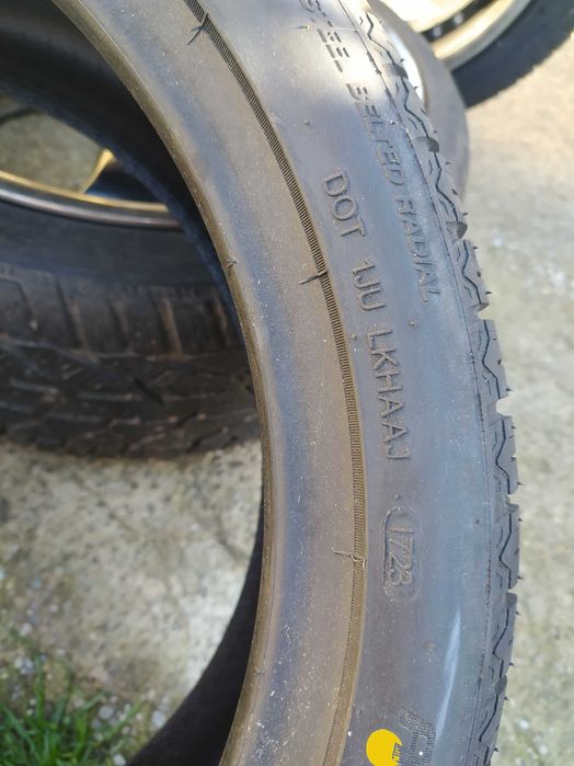 Jante cu anvelope pe 18