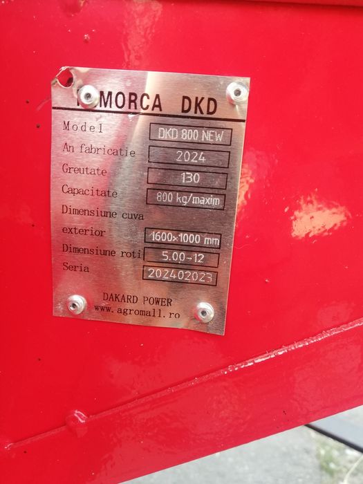 Vand motocultor cu remorca