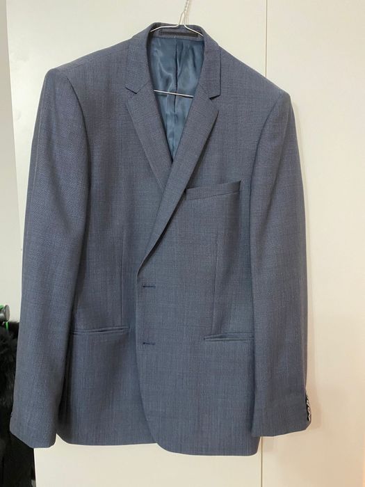 Vand costum din lână mărimea 52+ pantofi piele noi mărimea 42