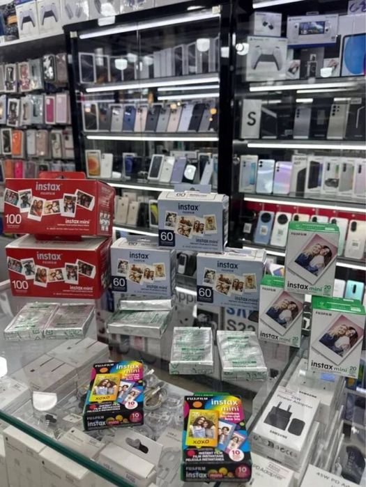 Картридж Instax mini polaroid фотобумага касета