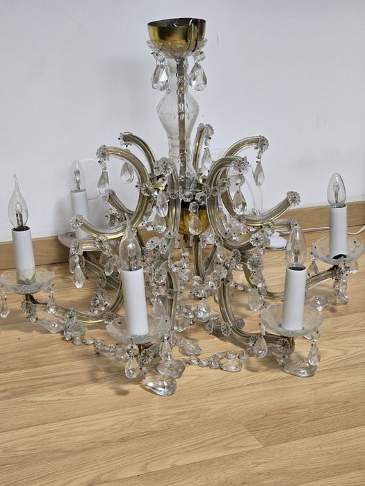 Candelabru 30 ani cristal