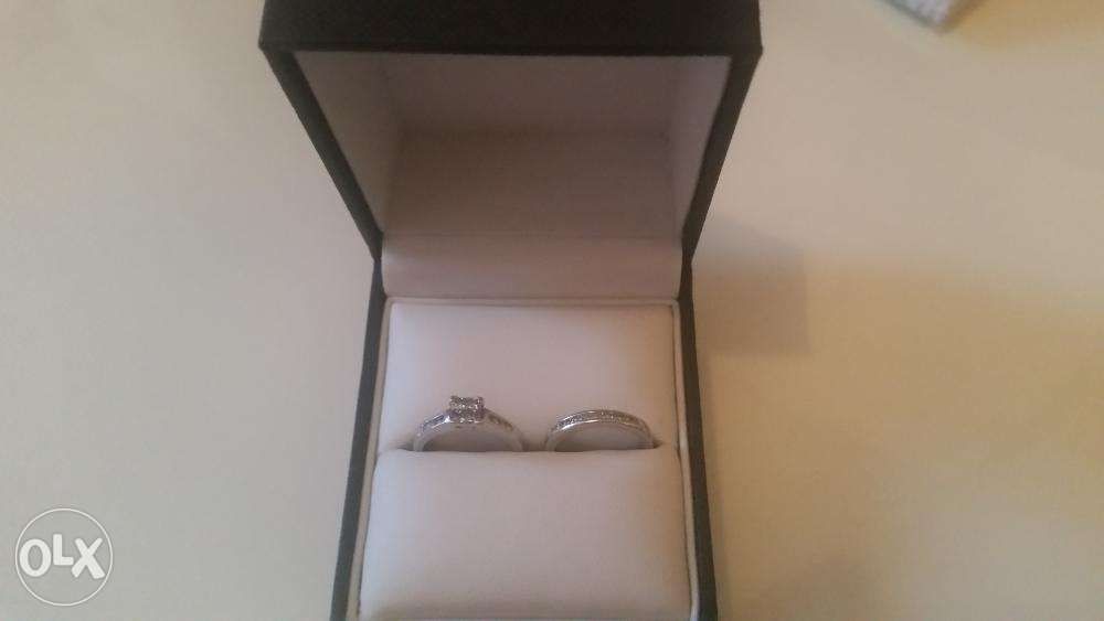 Set platina/diamante Ernest Jones