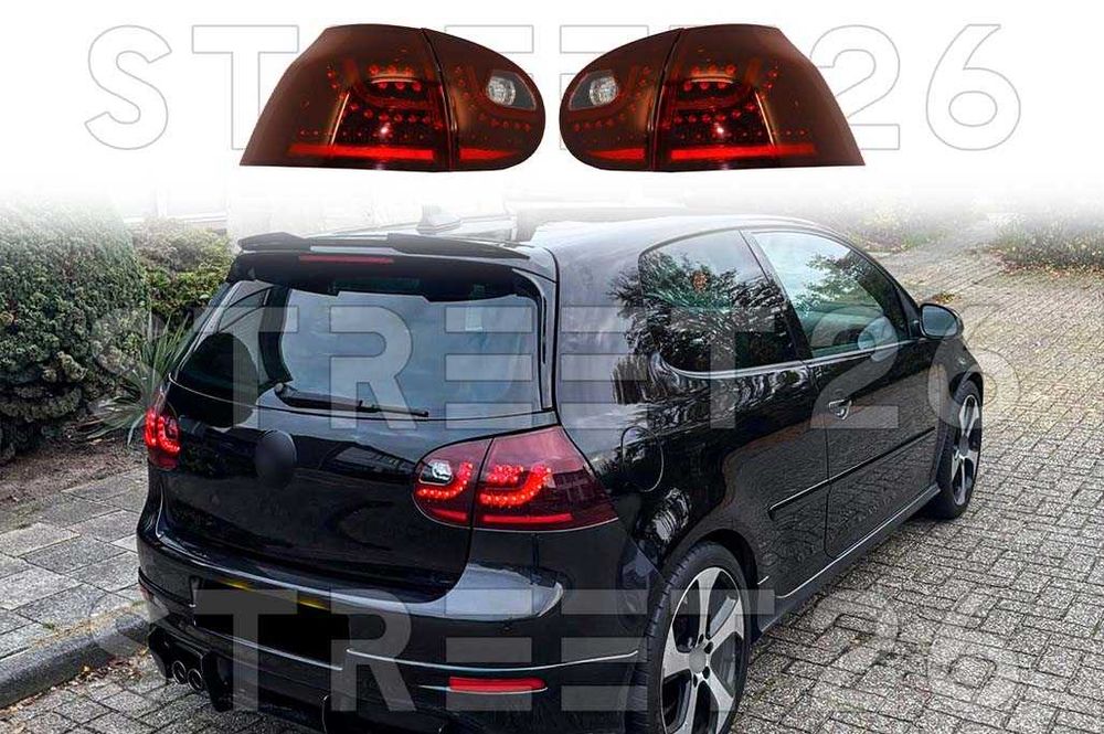 Stopuri LED VW Golf 5 V MK5 (2003-2008) Urban Style Rosu Fumuriu
