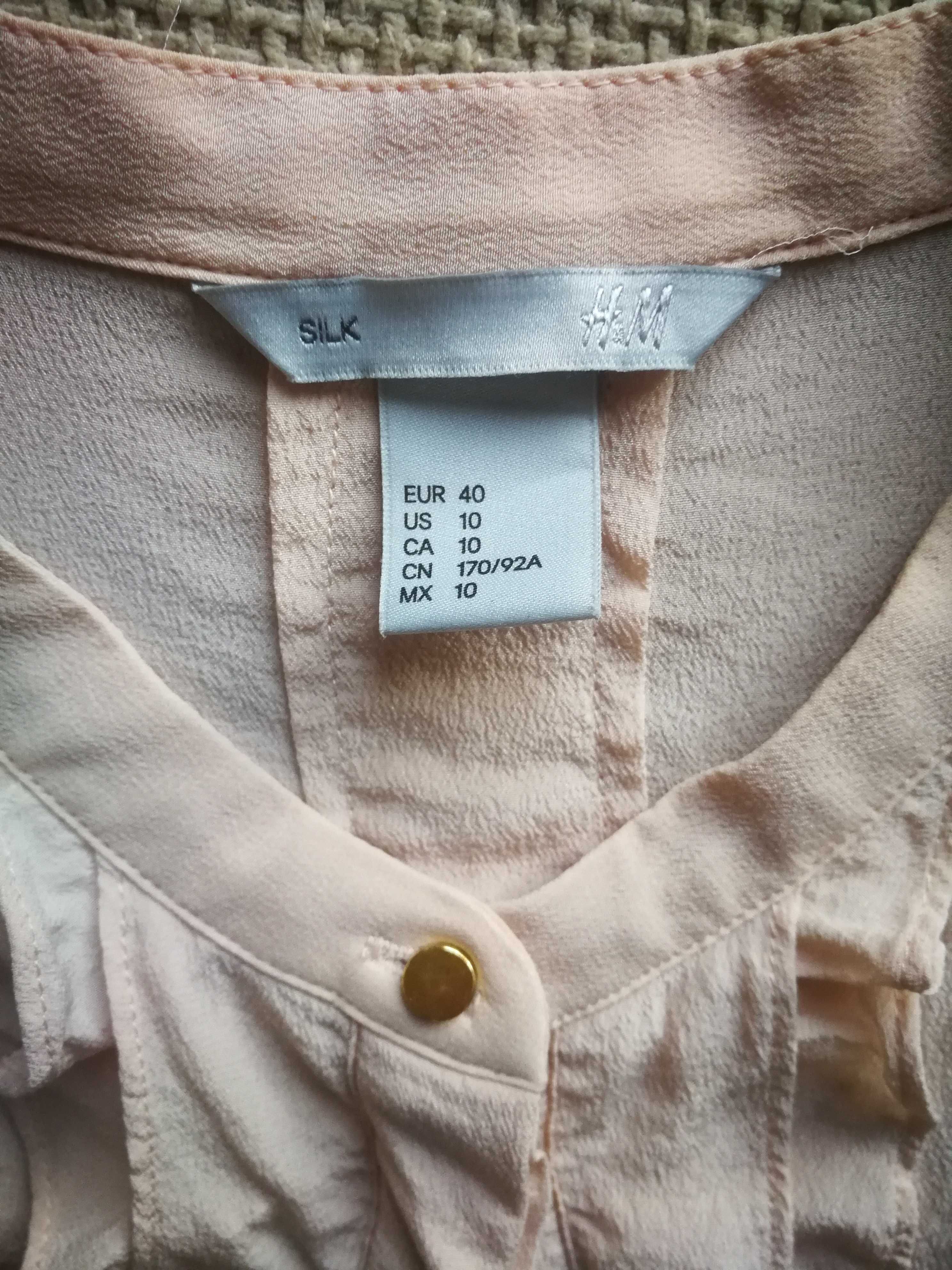 Копринена риза/блуза H&M нова размер М