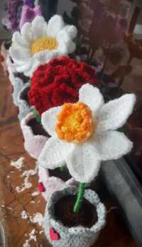 flori cu ghiveci - decoratiuni handmade personalizabile