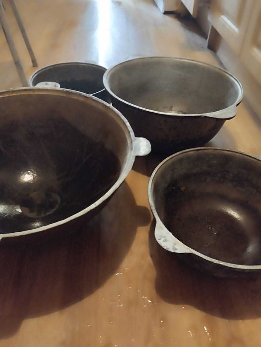 Казаны СССР на 3,6,9 литров.