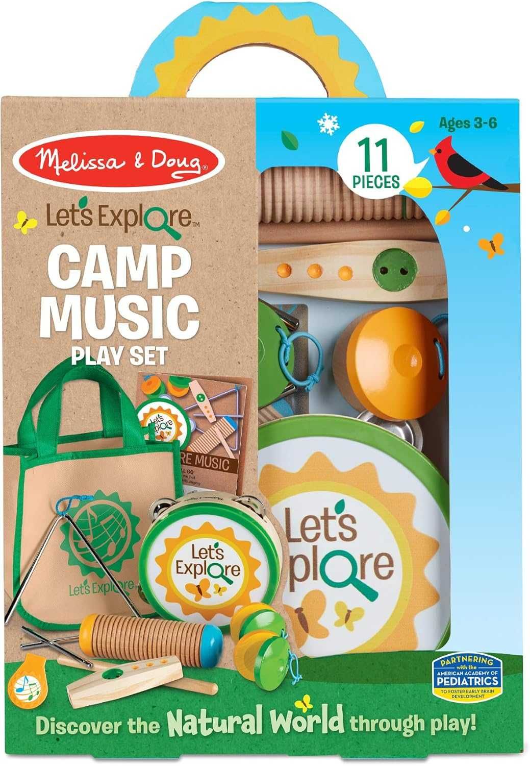 Комплект детски музикални инструменти Melissa and Doug - 2 вида