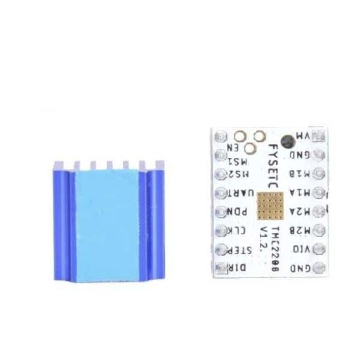 Kit Driver imprimanta 3d FYSETC TMC2208+Radiator