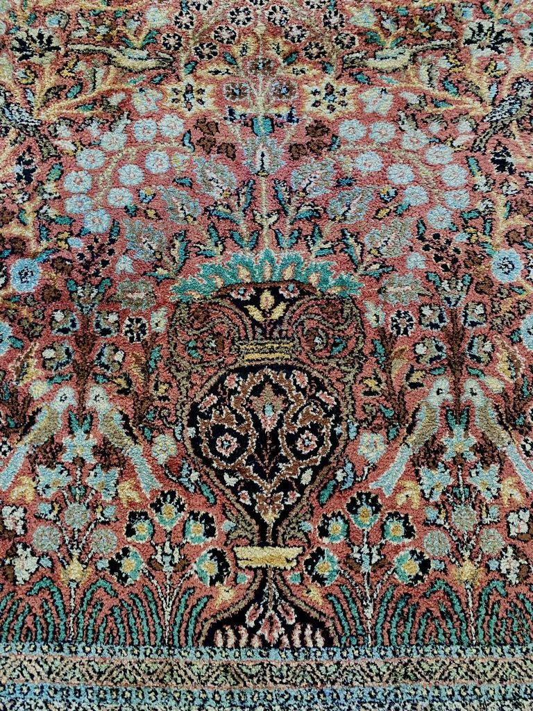 Копринен килим Кашмир