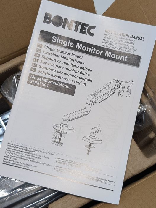 Стойка за монитор Bontec / 15-34"