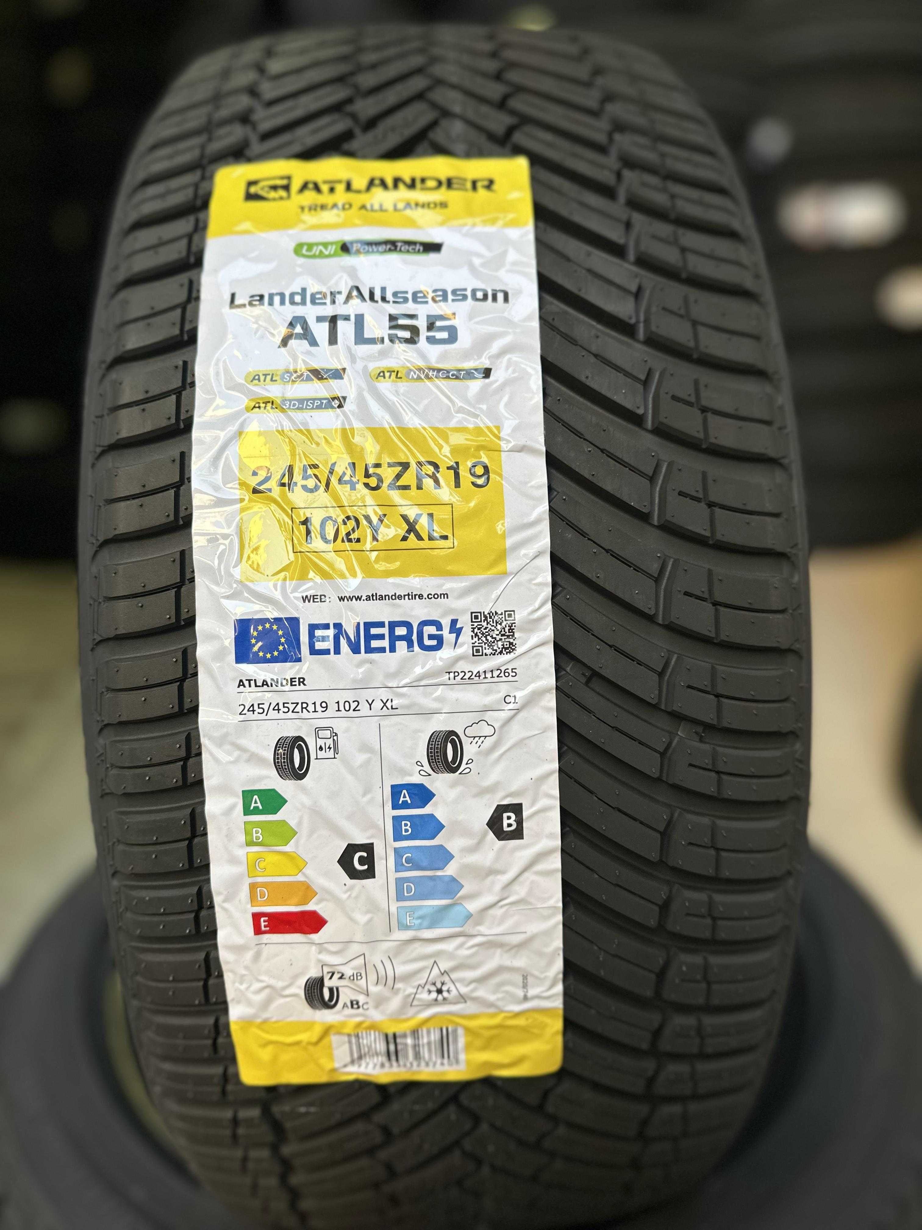 Нови всесезонни гуми ATLANDER 245/45R19 102Y XL НОВ DOT БОРД 2454519