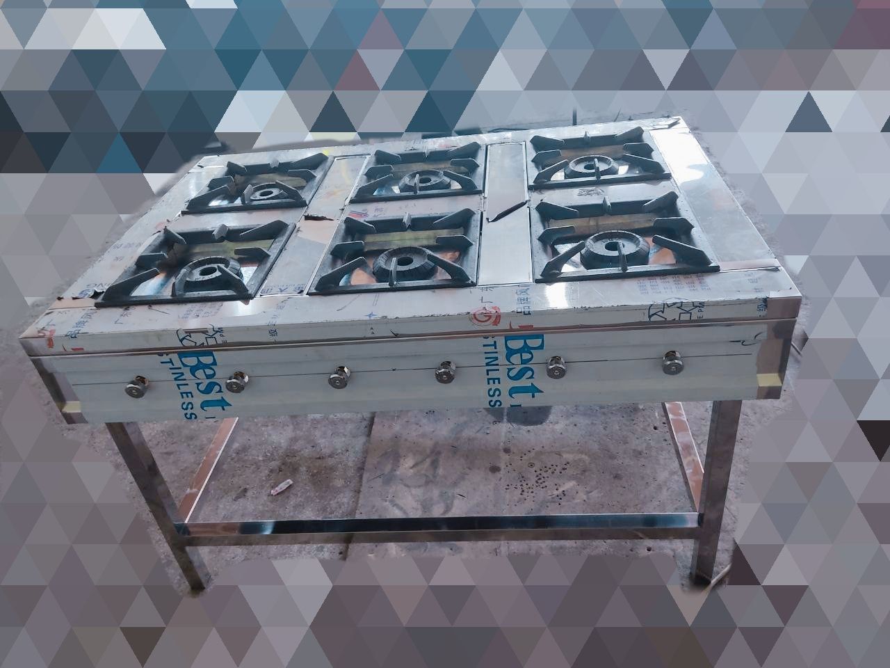 Газовая плита 6ти конфорочная
