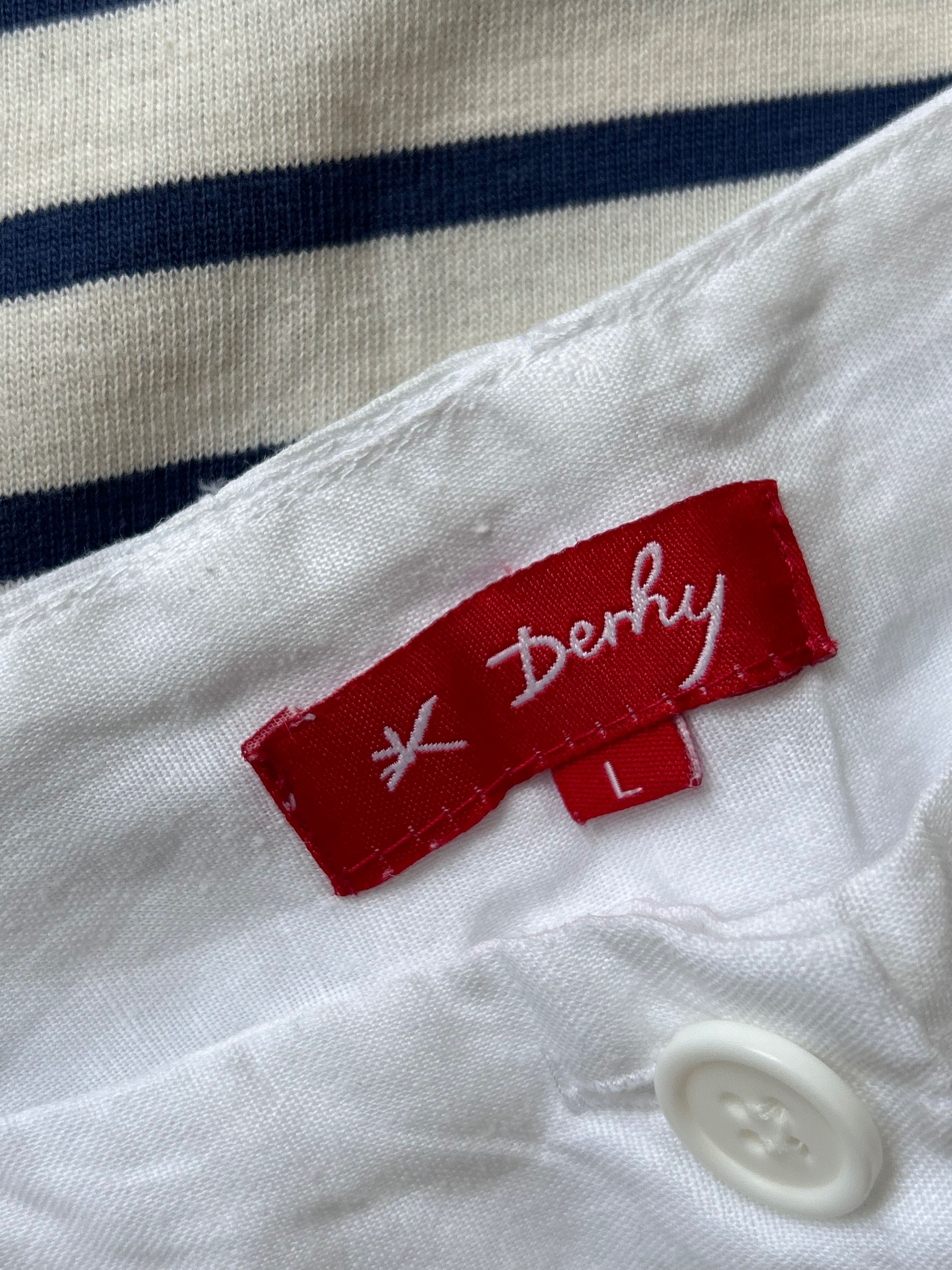 Сет от нова блуза Pull & Bear и къси ленени панталони Derhy M размер