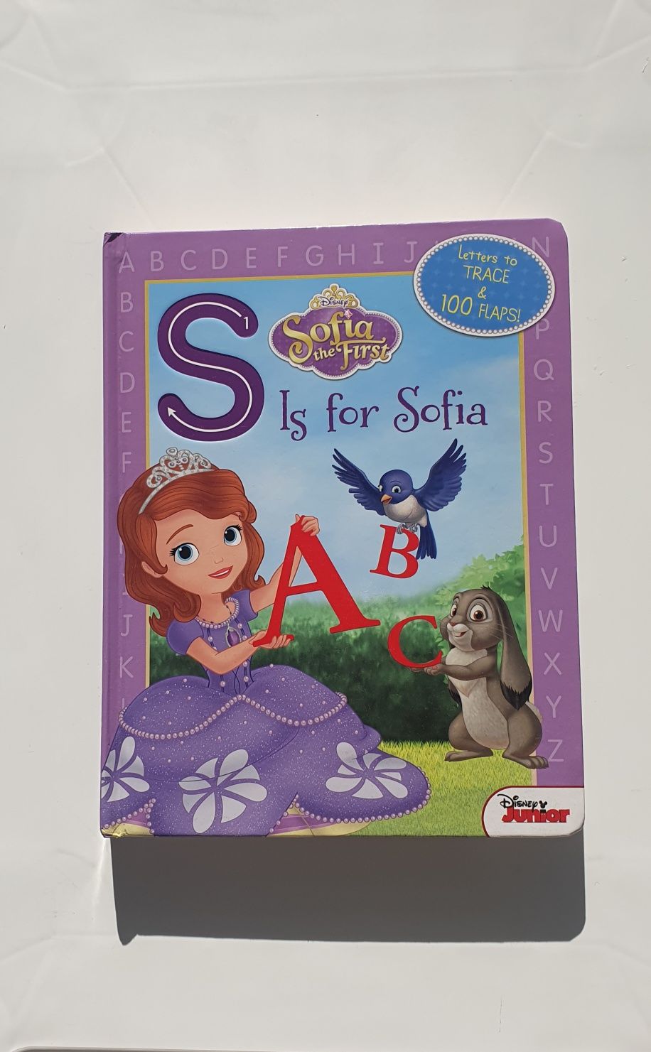 S is for Sofia. Carte pt. invatarea alfabetului. Urmareste cu degetul.