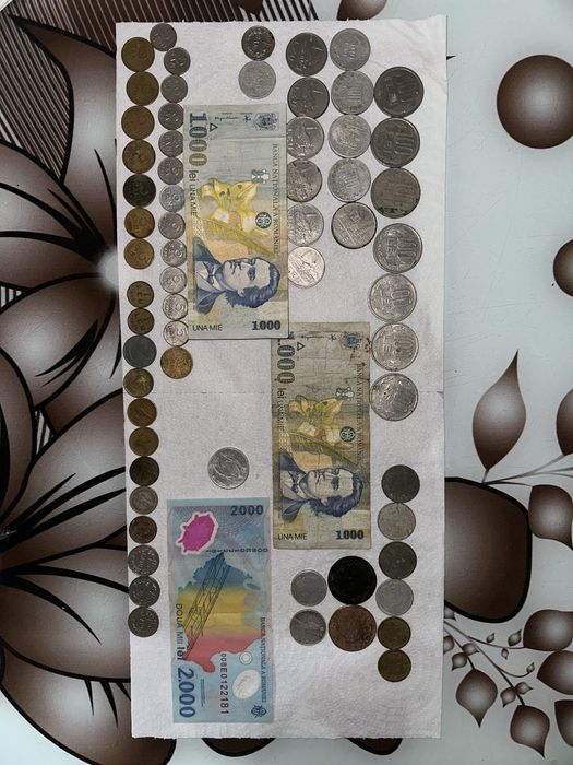 Colecție monede și bancnote vechi România
