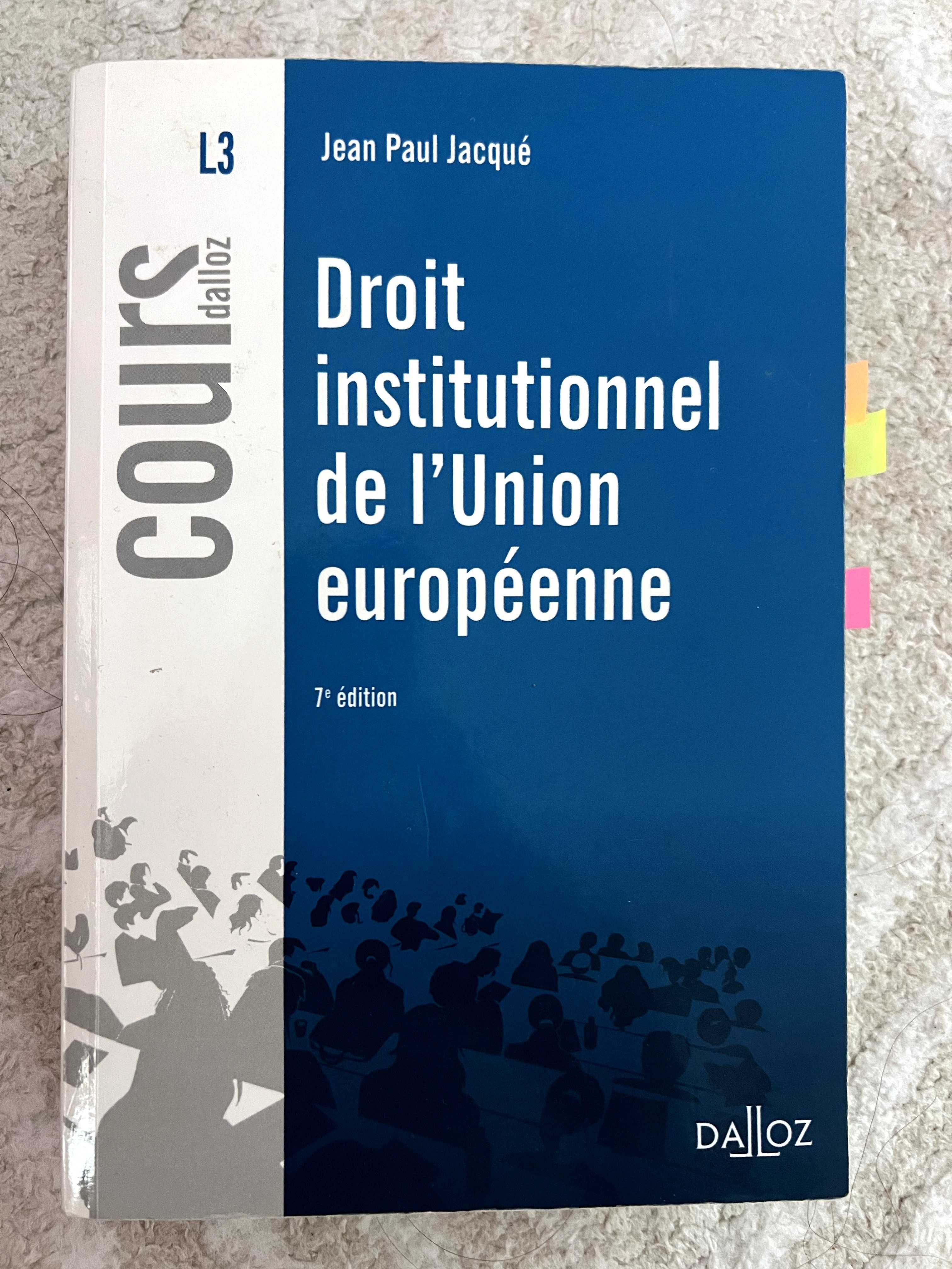 Droit institutionnel de l'Union européenne