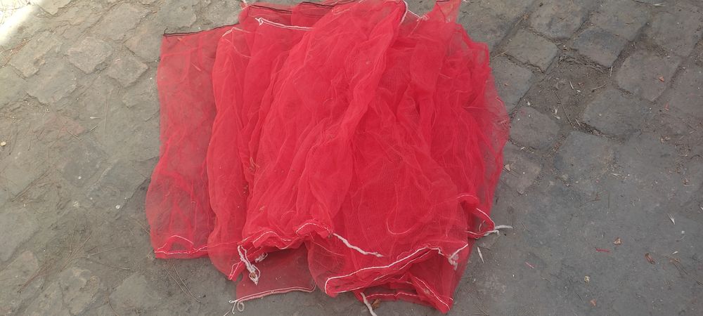 Мешки из под лука 14 штук