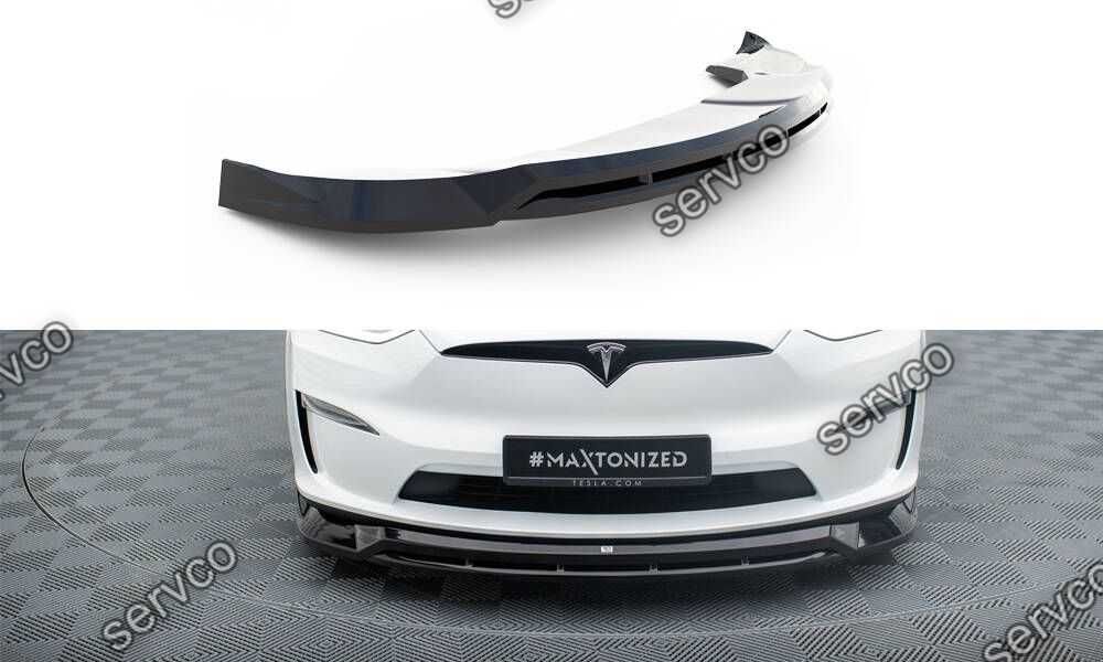Prelungire bara fata Tesla Model X Mk1 2021- v3 - Maxton Design