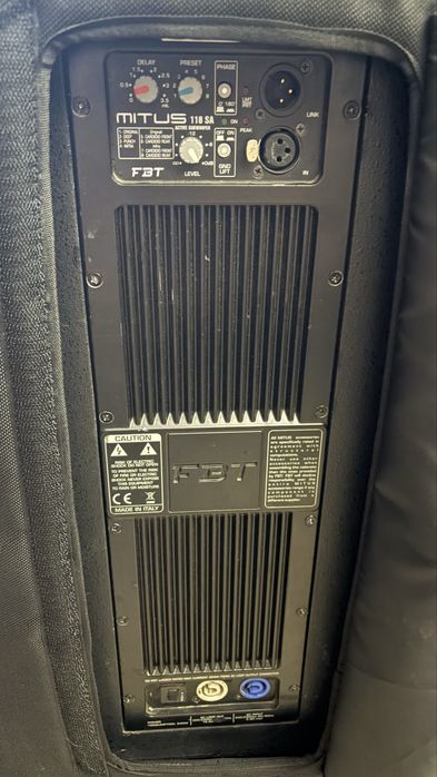 Vand bas fbt mitus 118 sa (dynacord, electrovoice, fbt)