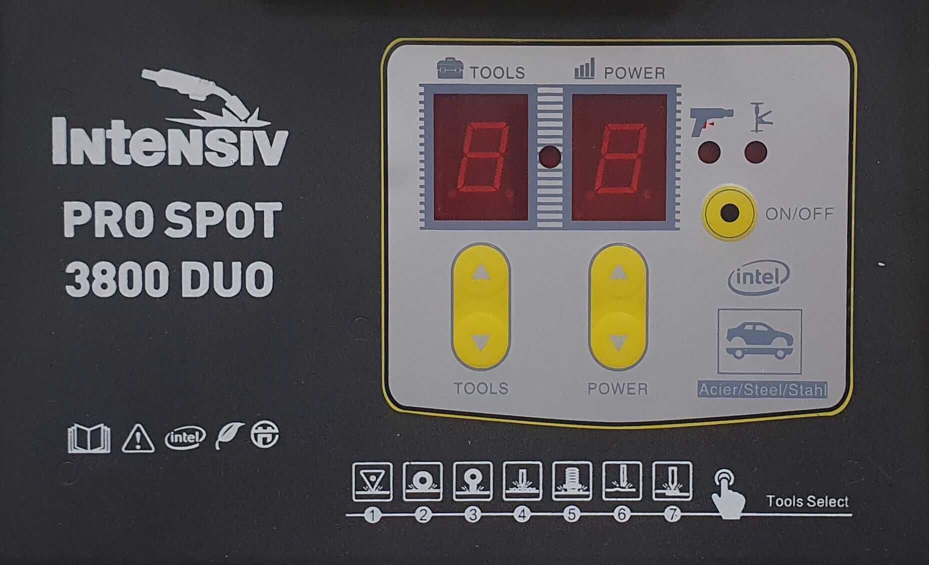 Aparat tras indreptat tabla auto PRO SPOT 3800 DUO 230V INTENSIV
