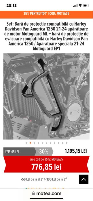 Crash bar   Protectii motor  ktm 1050   Yamaha tracer  harley davidson