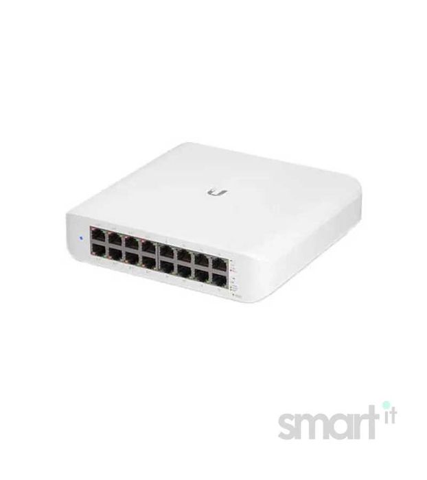 Коммутатор POE UniFi 16 портов Артикул:USW-Lite-16-POE