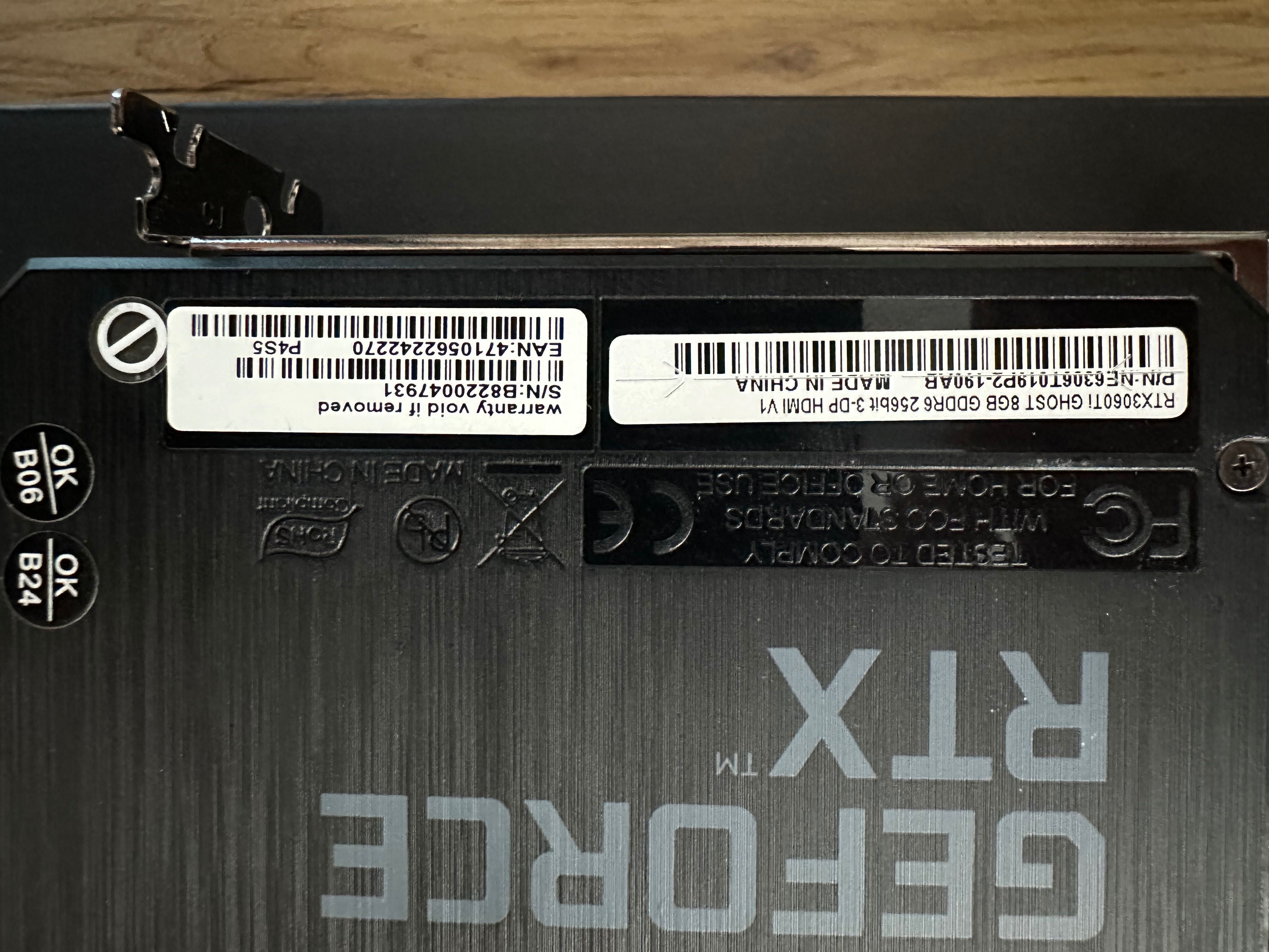 Placa video Gainward RTX 3060Ti Ghost 8GB