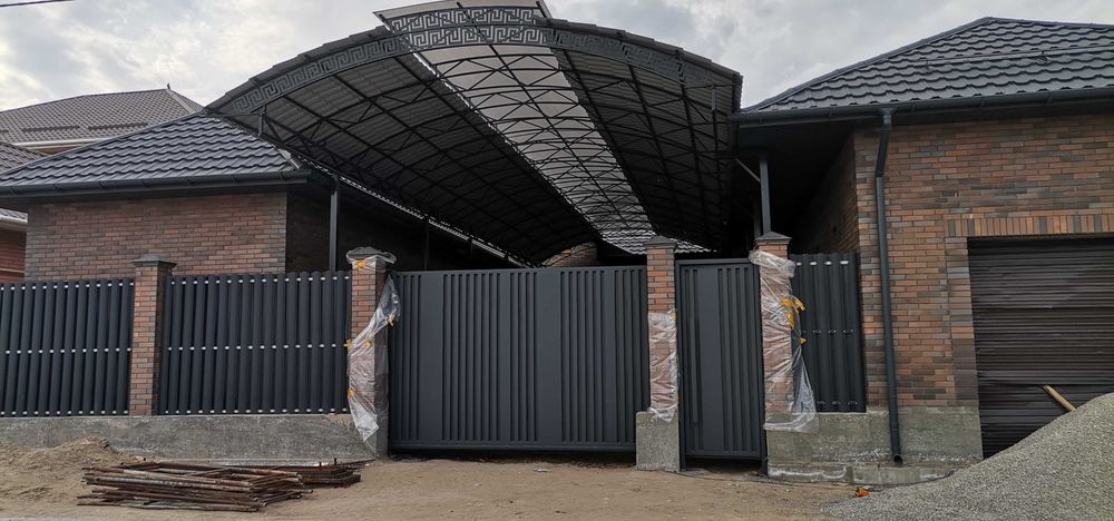 Арка Навес ролик вароталар 10% скидка жасаймыз Установка Пакраска т.б