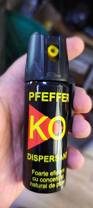 Spray autoapărare cu Piper - Ballistol KO Dispersant 50 ml, Safety cap