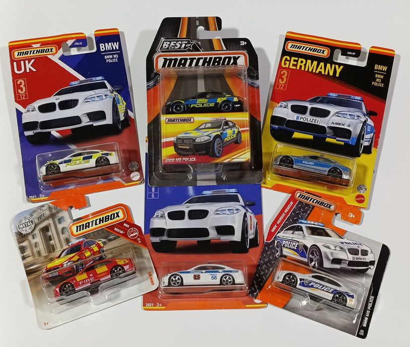 Hot wheels Matchbox BMW M5 Police