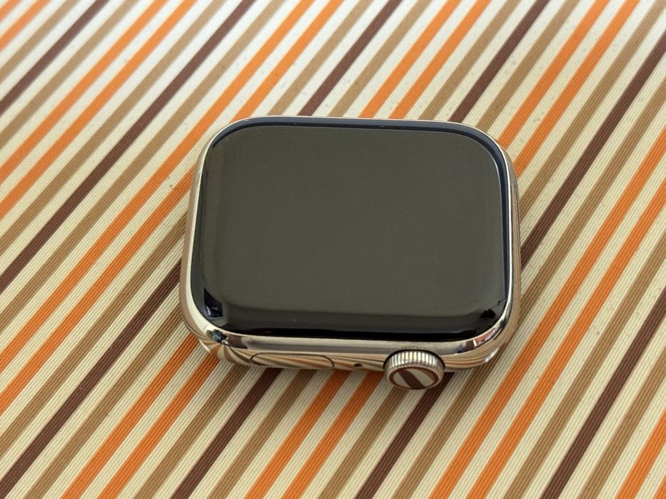 Apple Watch Series 7 GPS Cellular 45mm Silver Stainless Steel