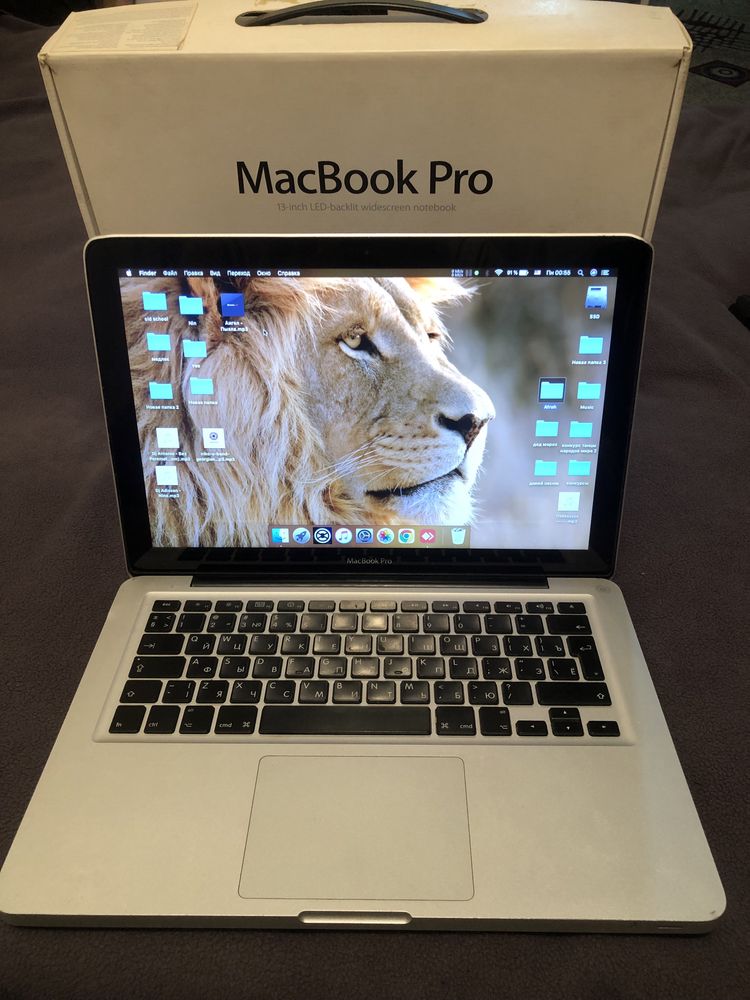 Продается Macbook Pro 2011, SSD 256. macOS High Sierra. Intel