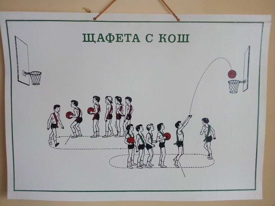 Стари учебни табла 4бр. 70см. х 50см.