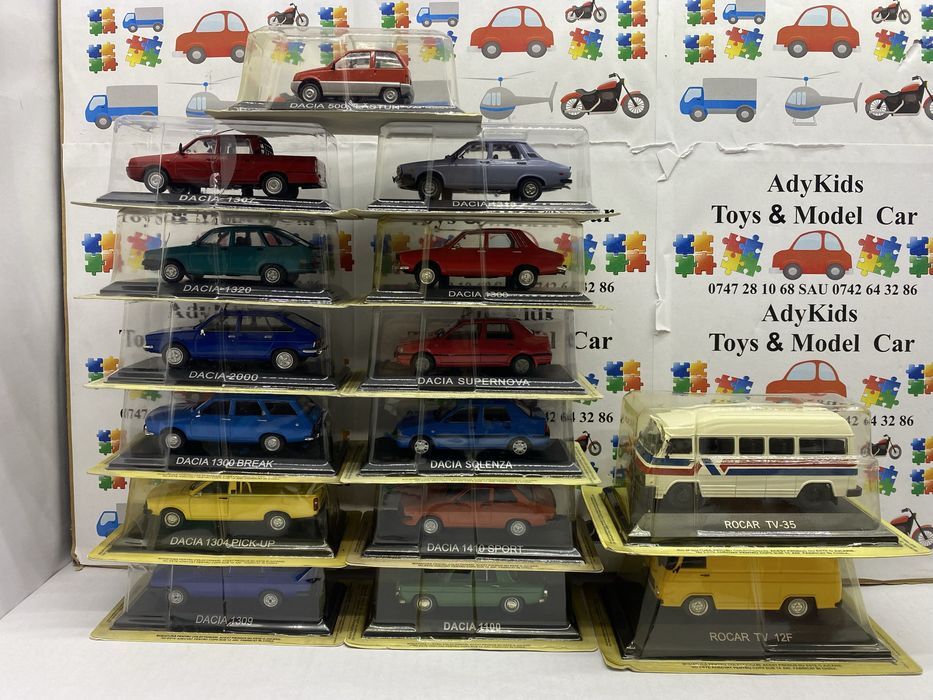 DACIA 2000 machetă auto scara 1:43(10 cm) Deagostini Masini de Legenda