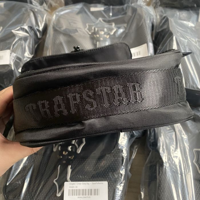 Trapstar Irongate Cross-Body Bag/Чанта - Black/Reflective
