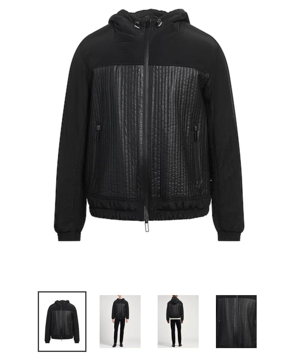 Jacheta Geaca Emporio Armani din piele