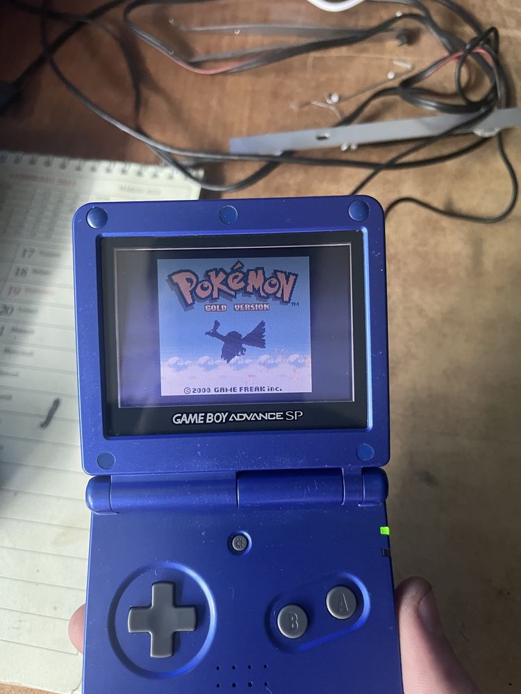 Nintendo Gameboy Advance SP Kyogre Edition