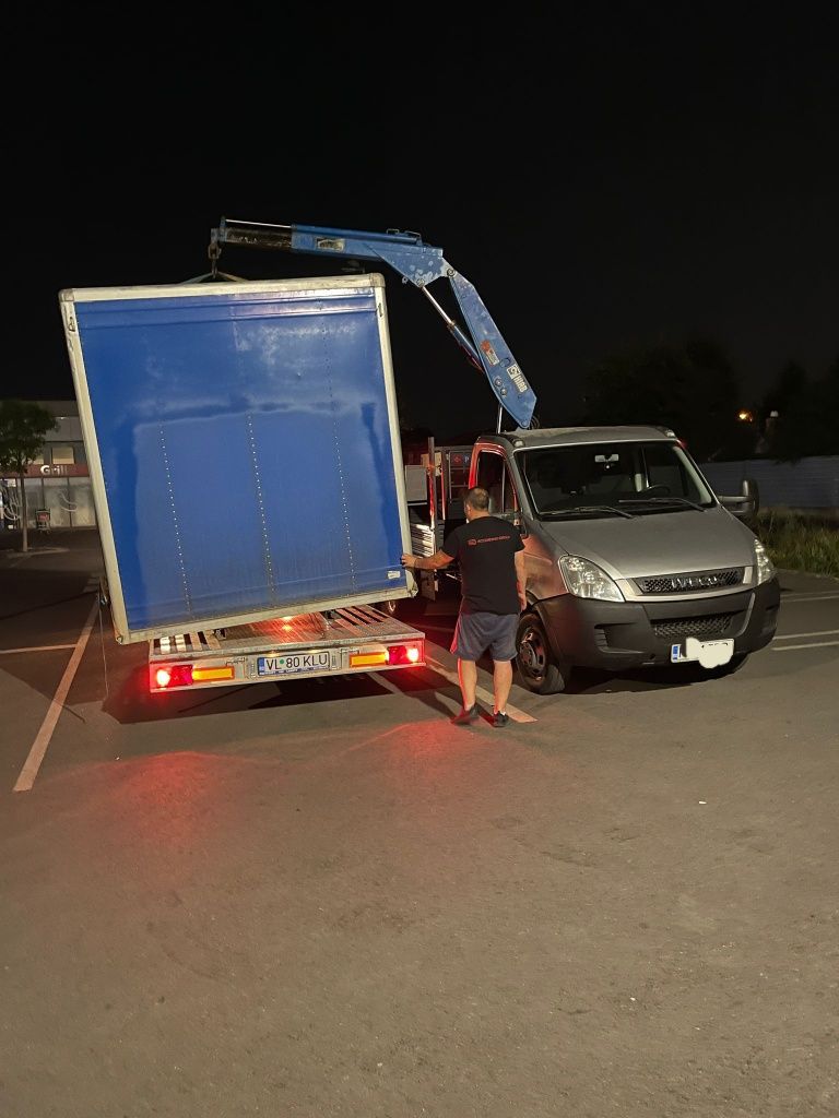 Servicii transport basculabil si cu macara