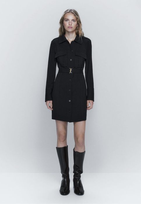 Rochie Massimo Dutti cu cordon