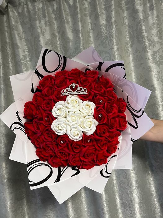 Buchet trandafiri sapun