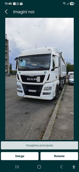 Cap tractor MAN TGX 440