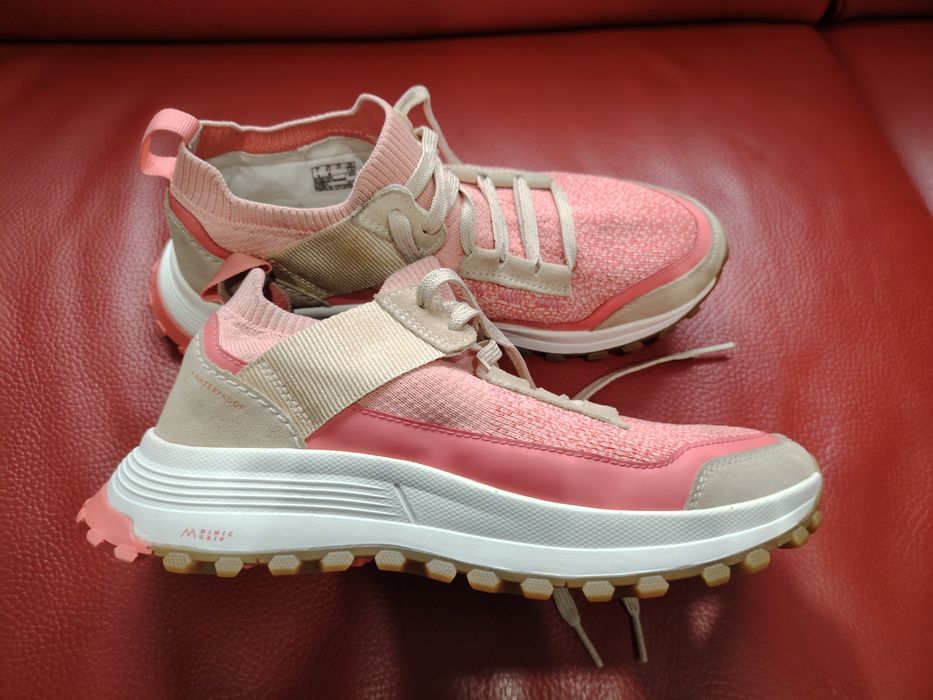 Clarks Pantofi sport slip-on Atlrekknit Corai cu, Camel, 5, Waterproof