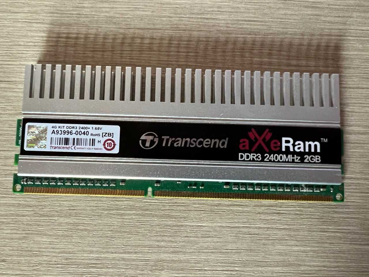 Продам оперативную память Transcend 2 Gb DDR3 2.400 MHz