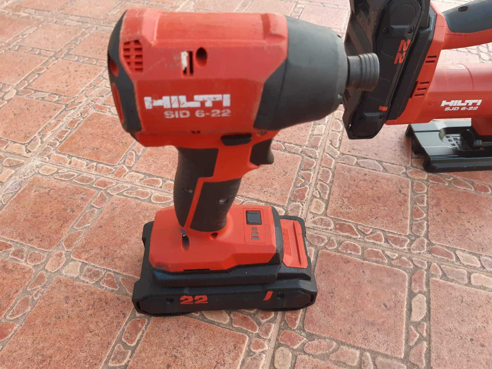 Hilti SID 6 - Hilti SJD 22A -  NURON - акумулаторни инструменти