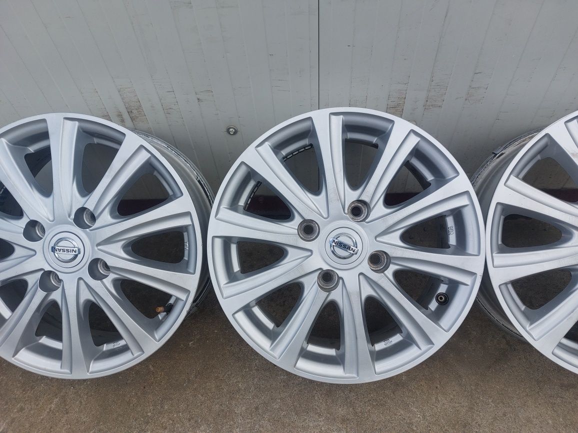 Jante aluminiu ORIGINALE r15 /  NISSAN RENAULT KIA HYUNDAI  / 4x114.3