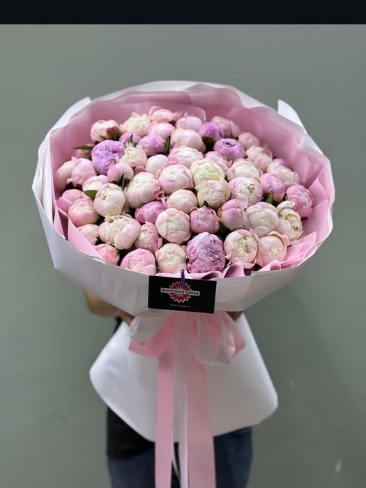 Букет цветов , пионы , цветы