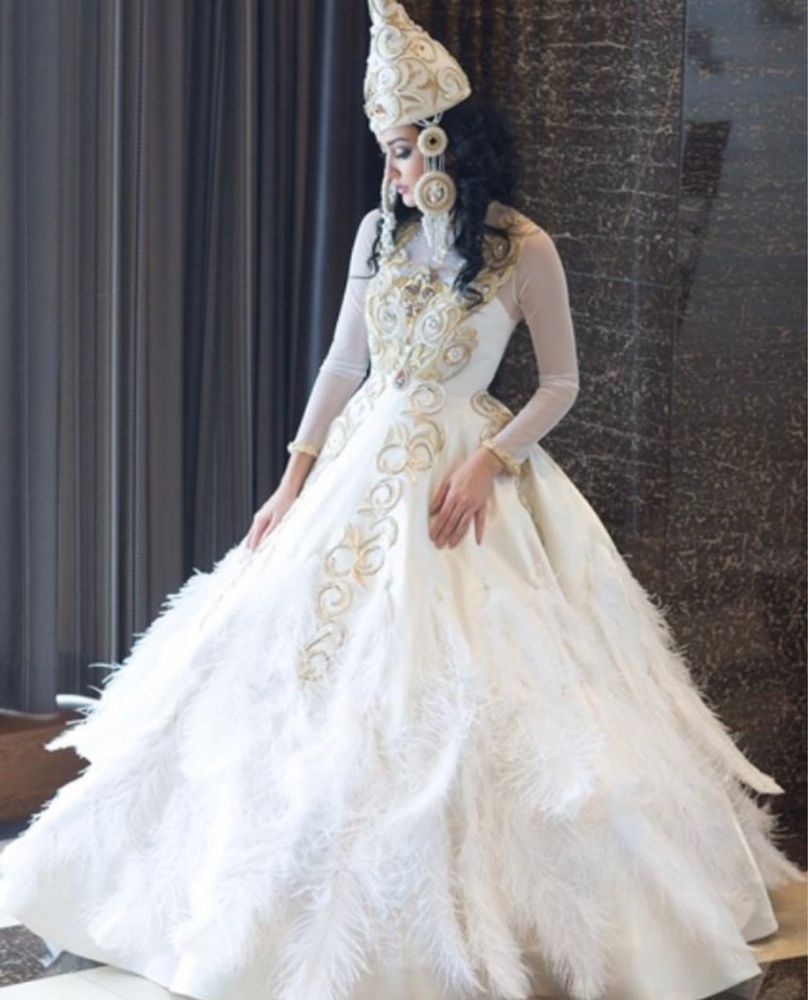Шикарное свадебное платье Италия