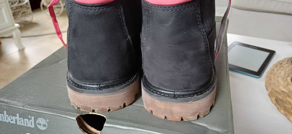 Боти Timberland-естествен велур