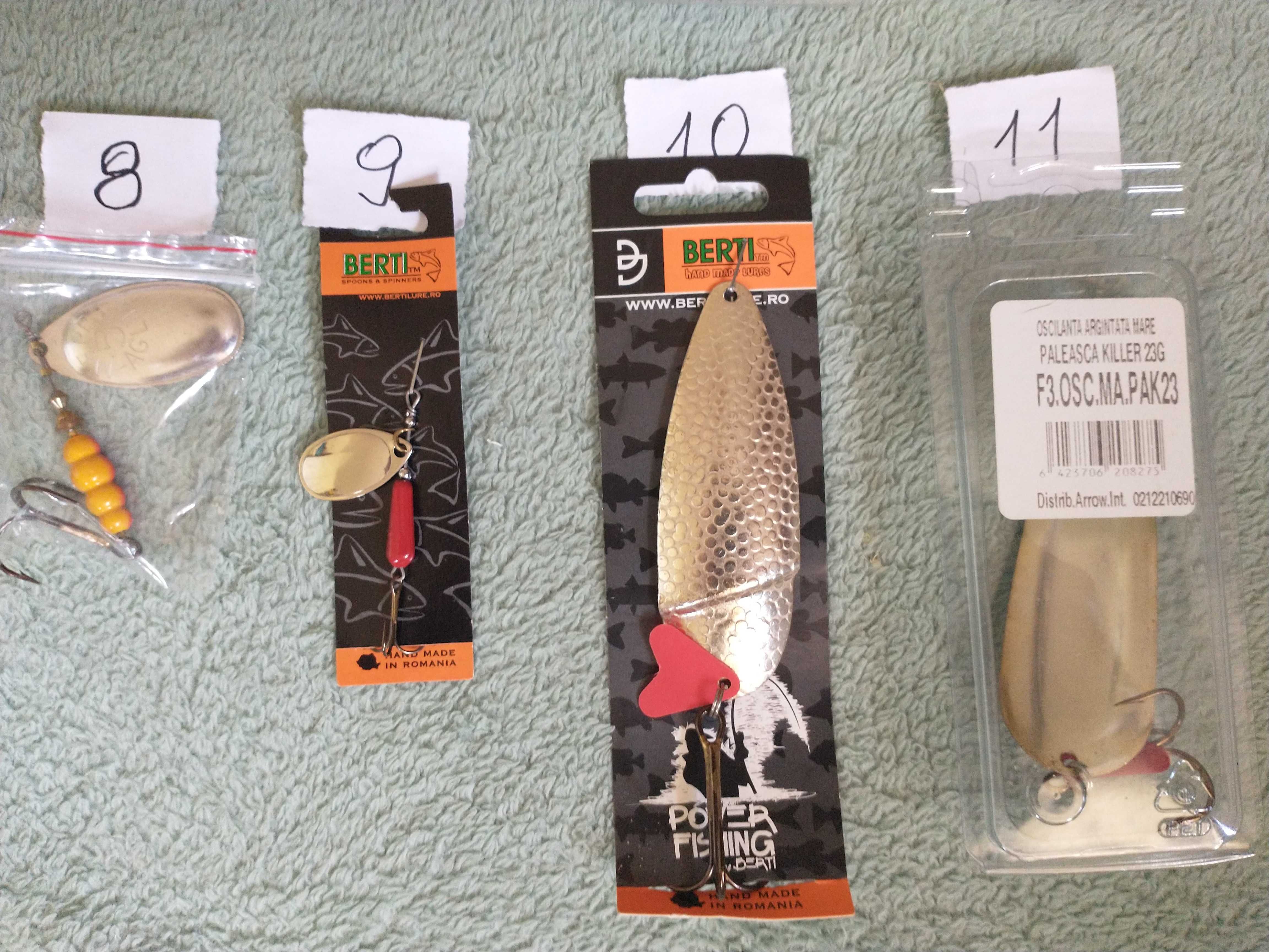 Lingurite, Spinnerbait, Chatterbait