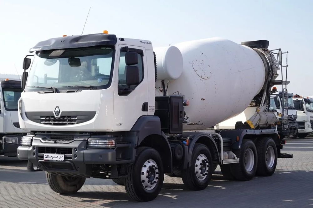 Renault KERAX 410 / 8X4 / BETONATOR / CIFA PEAR / 9 mc / IMPORTAT